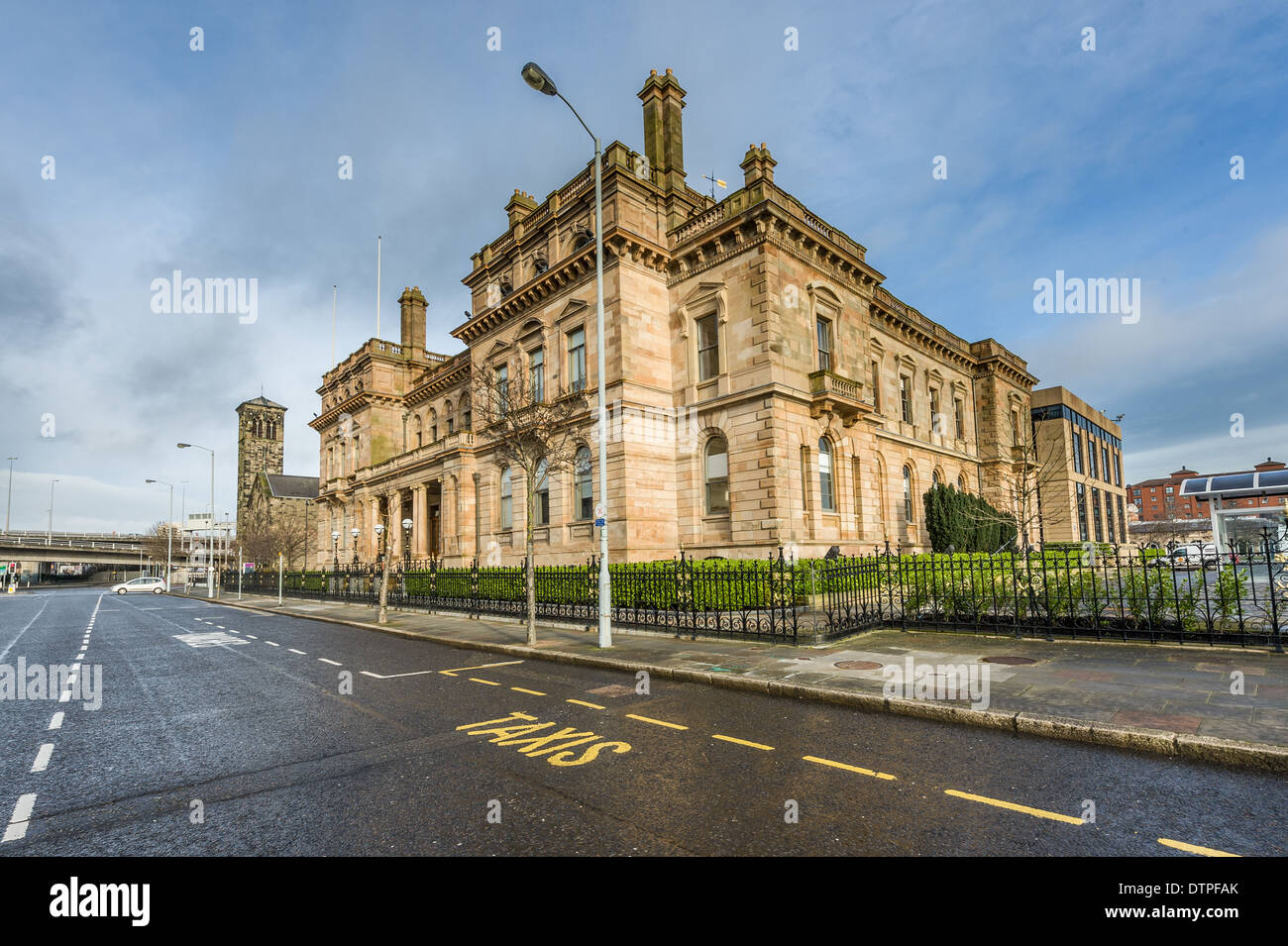 Hafen Kommissare Office, Office, Corporation Square, Belfast Harbour BT1 3AL Stockfoto