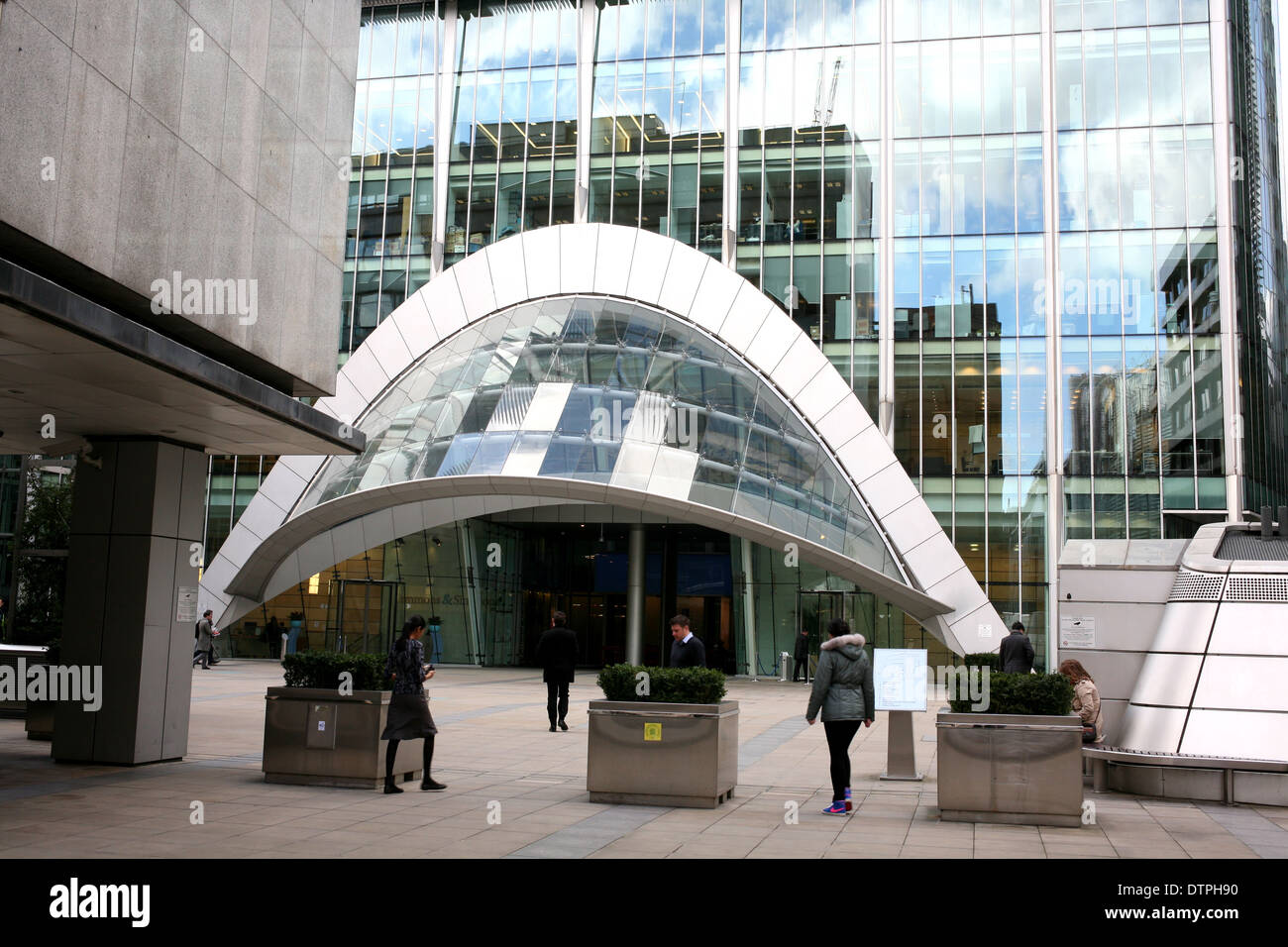 Simmons und Simmons Rechtsberater Zentrale in London City zeigen London ec2 uk 2014 Stockfoto