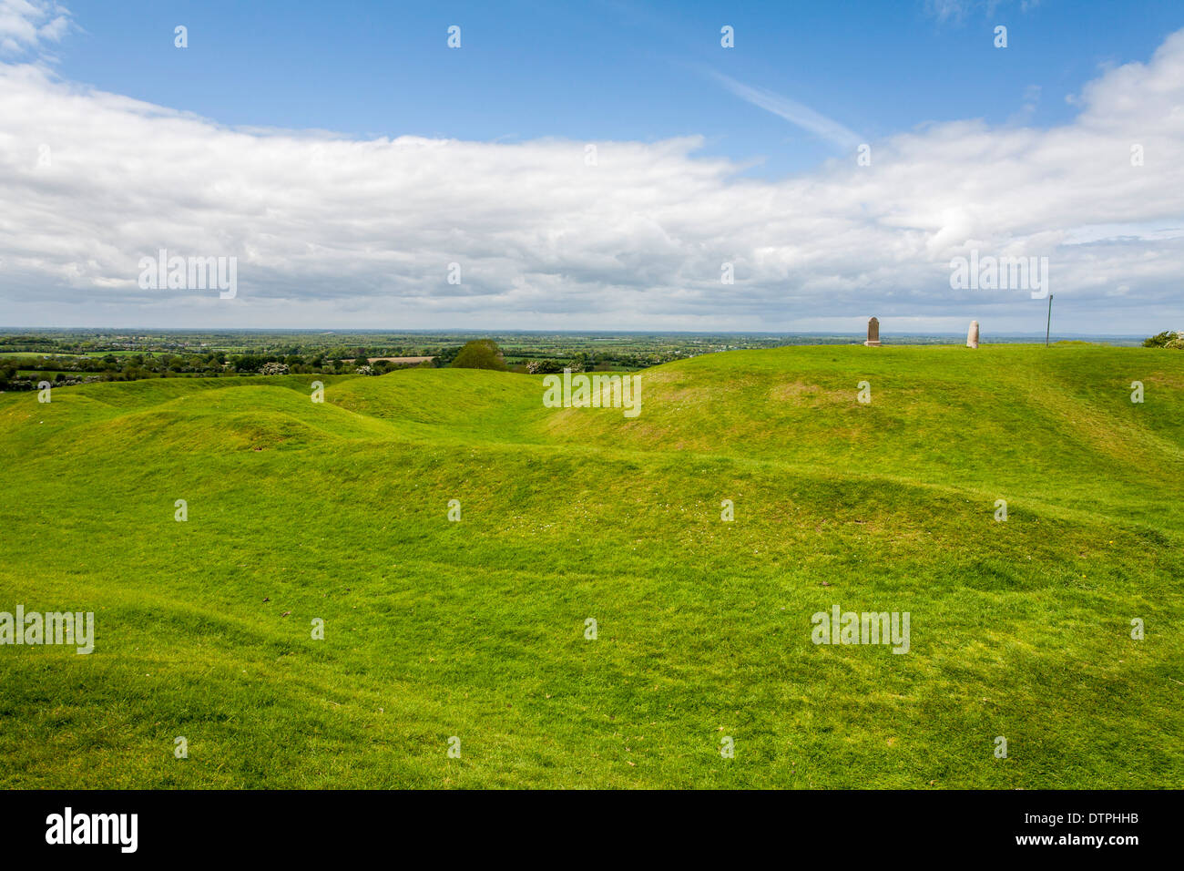 Die Residenzstadt Hill of Tara Grafschaft Meath Ireland Stockfoto