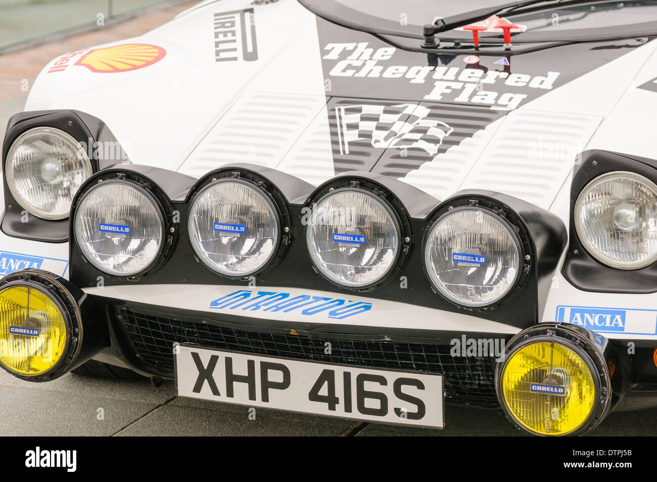 1977 Lancia Stratos Rallye-Auto Stockfoto