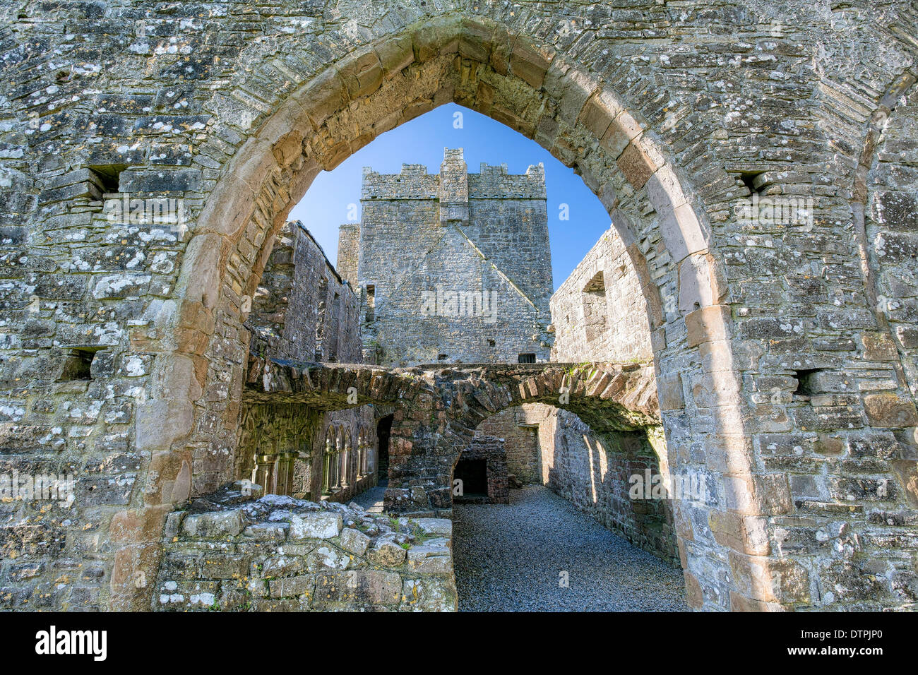 Bective Abtei Grafschaft Meath Ireland Stockfoto