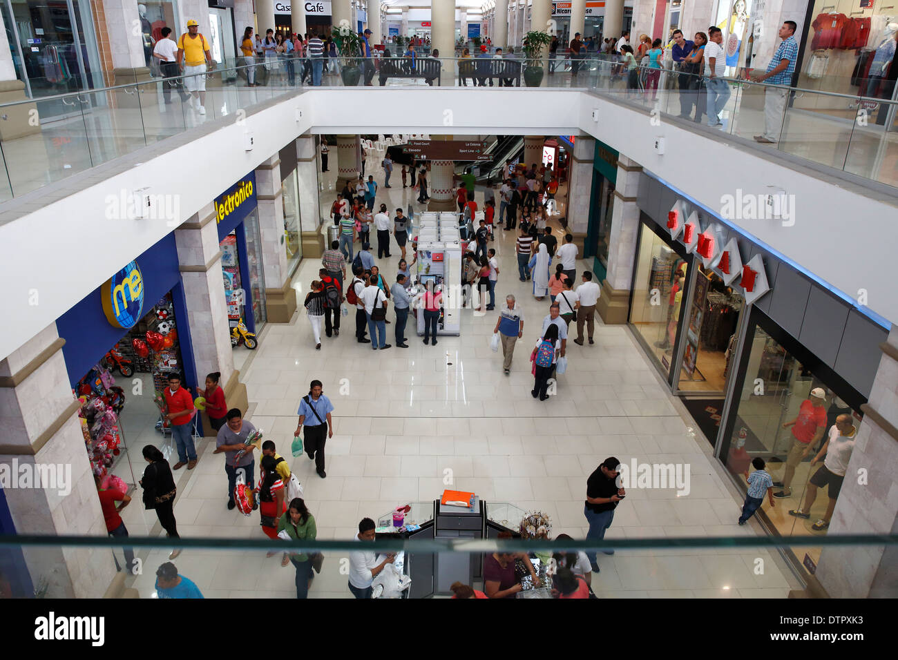 Metrocentro-Shopping-Mall, Managua Nicaragua Stockfoto