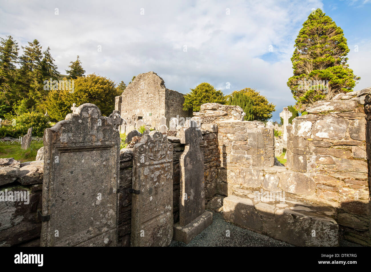 Glendalough County Wicklow Irland Stockfoto