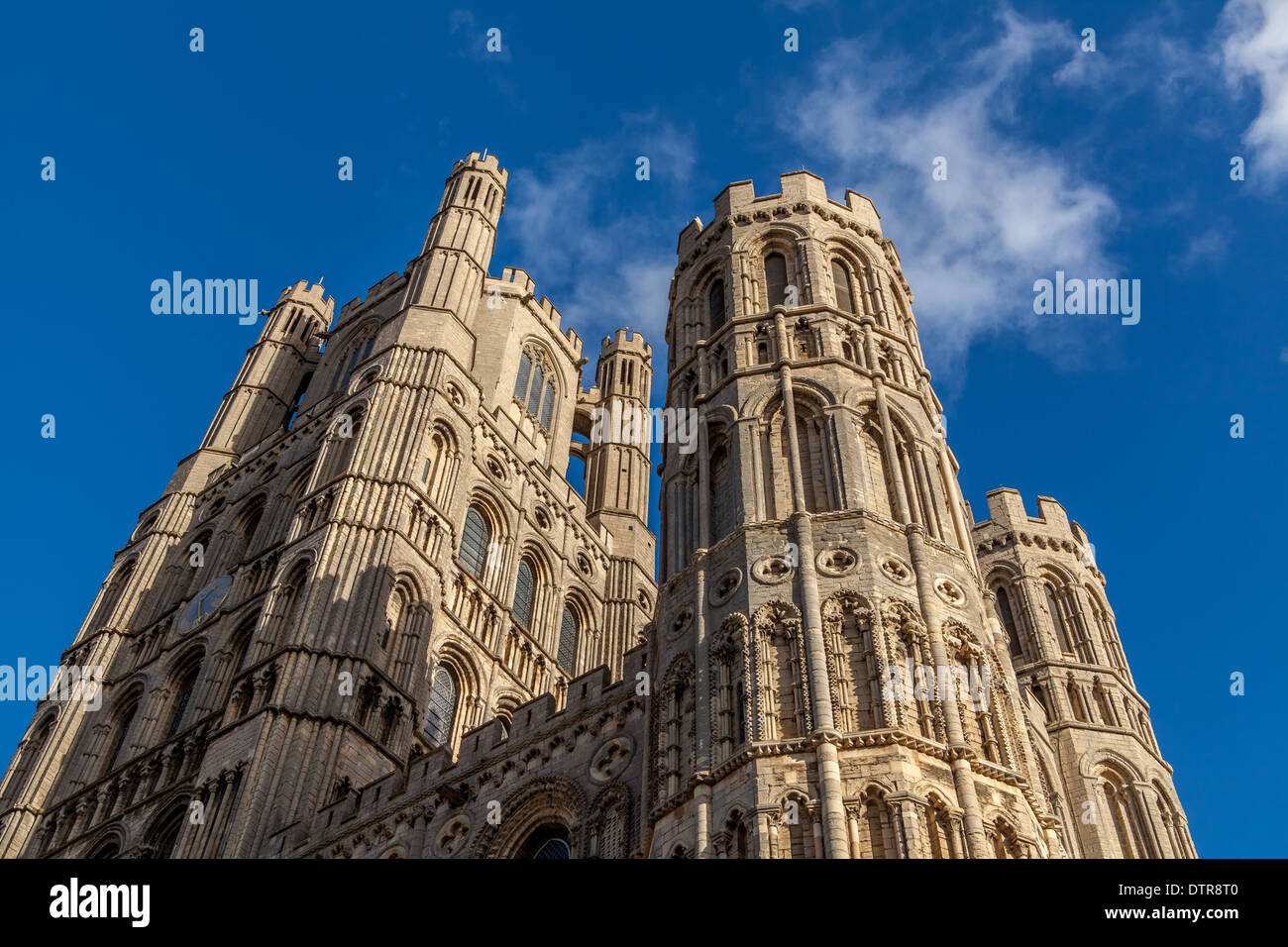 Ely Kathedrale Westturm, Ely, Cambridgeshire, England Stockfoto