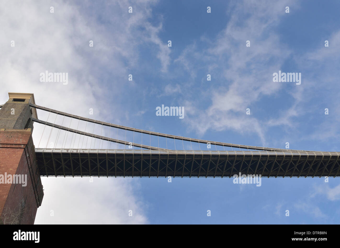 Die Hängebrücke Clifton Bristol Stockfoto