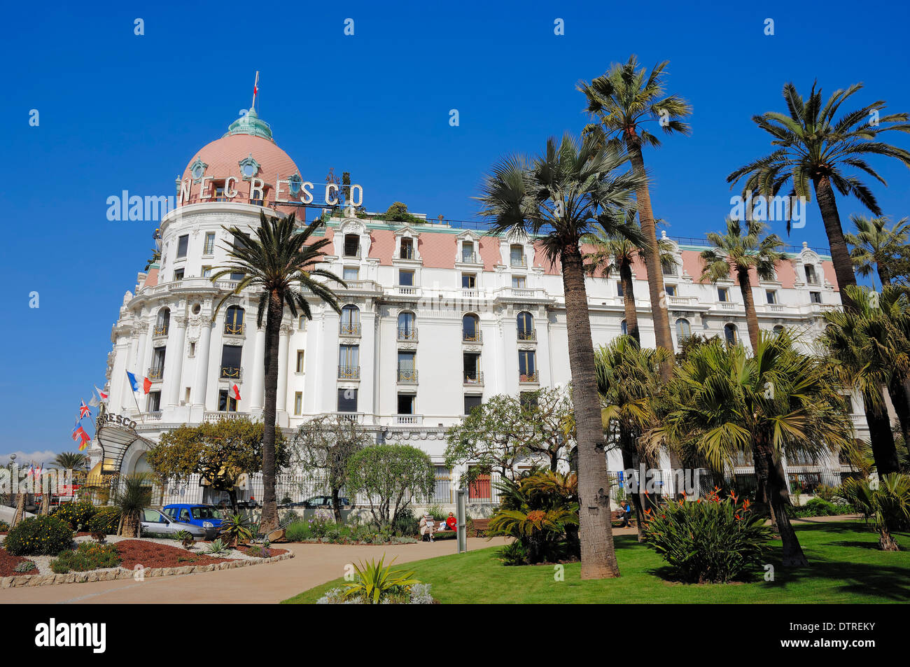 Hotel Negresco Nizza, Alpes-Maritimes, Provence-Alpes-Cote d ' Azur, Südfrankreich Stockfoto