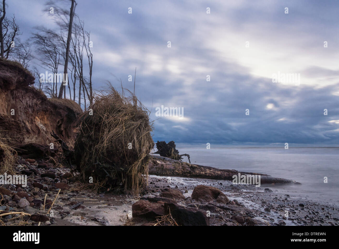 Am Ufer der Ostsee Stockfoto
