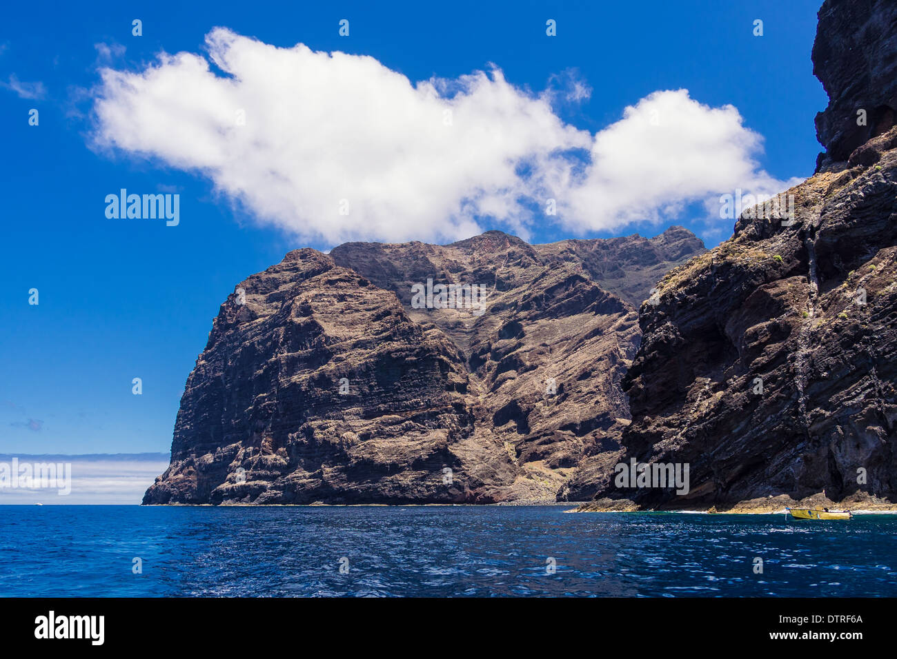 Los Gigantes auf der Kanarischen Insel Teneriffa Stockfoto
