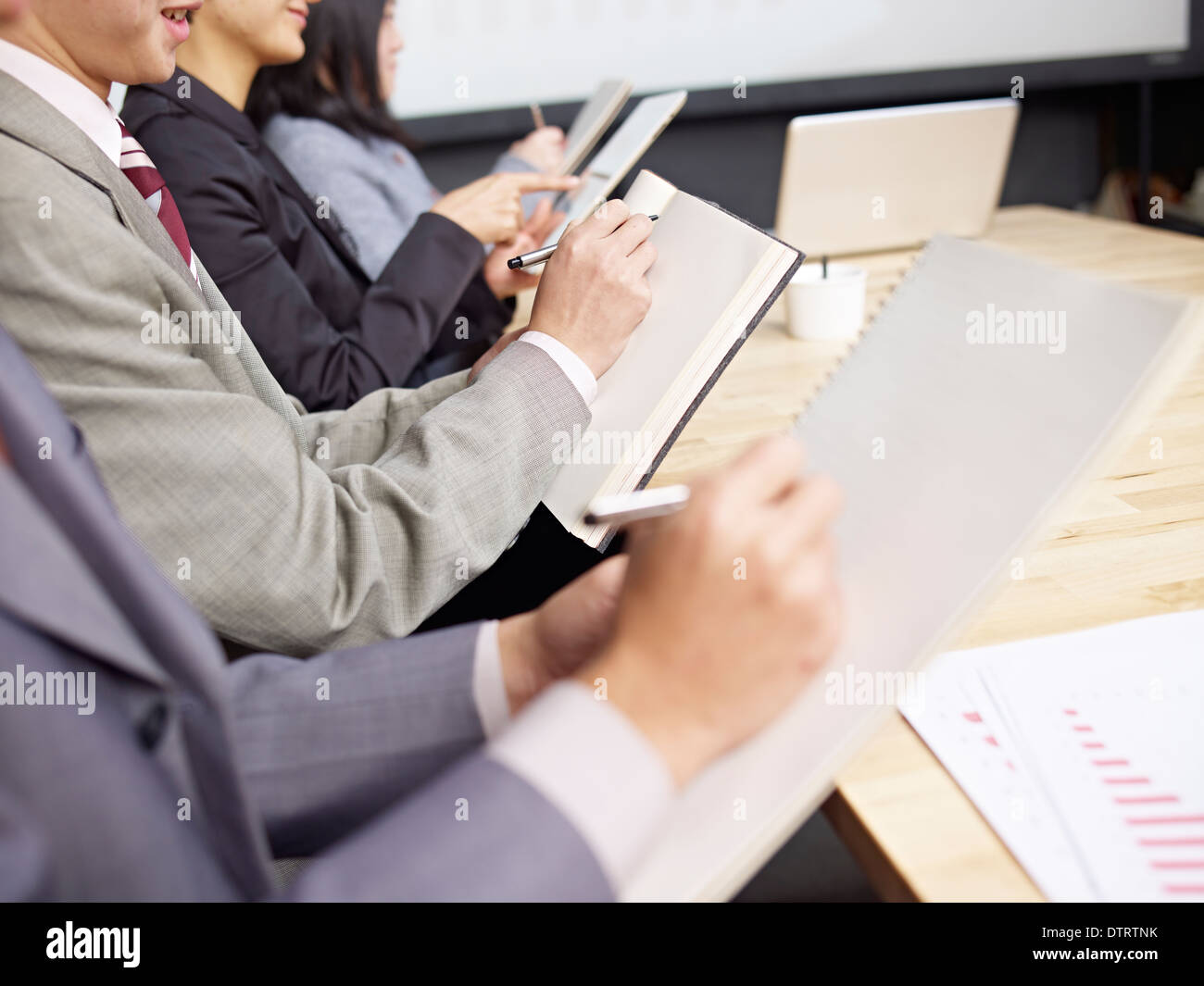 Mitarbeiter-Training-Business-meeting Stockfoto