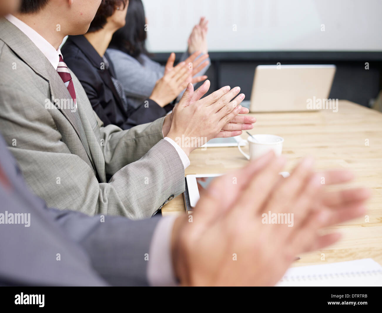 Mitarbeiter-Training-Business-meeting Stockfoto