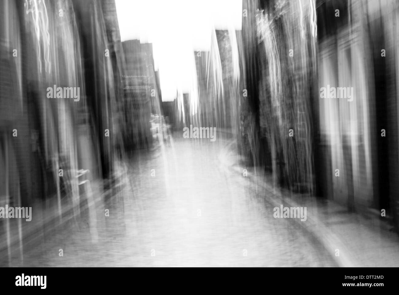 Fachwerkhäusern Stockfoto