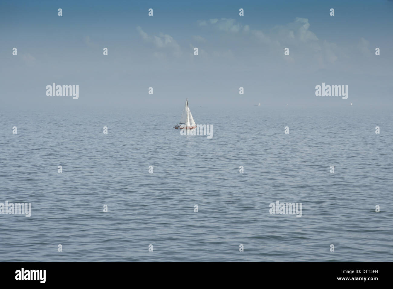 Segelboote Stockfoto