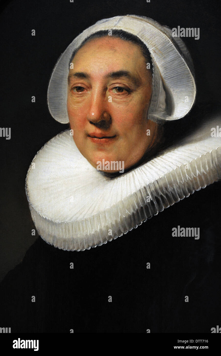 Rembrandt Harmenszoon van Rijn (1606-1669). Niederländischer Maler. Porträt des Haesje Jacobsdr van Cleyburg, 1634. Stockfoto