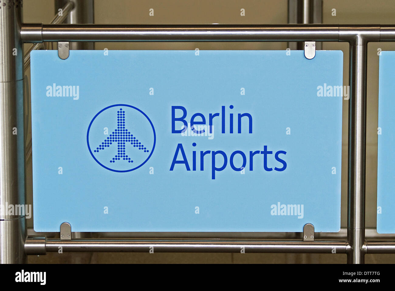 Berliner Flughäfen Stockfoto