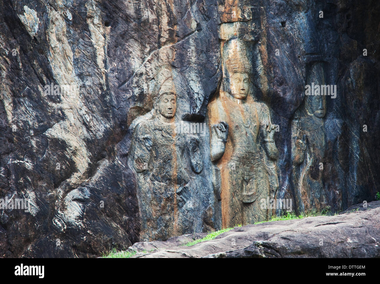 Buddhistische Tempel auf Sri Lanka Stockfoto