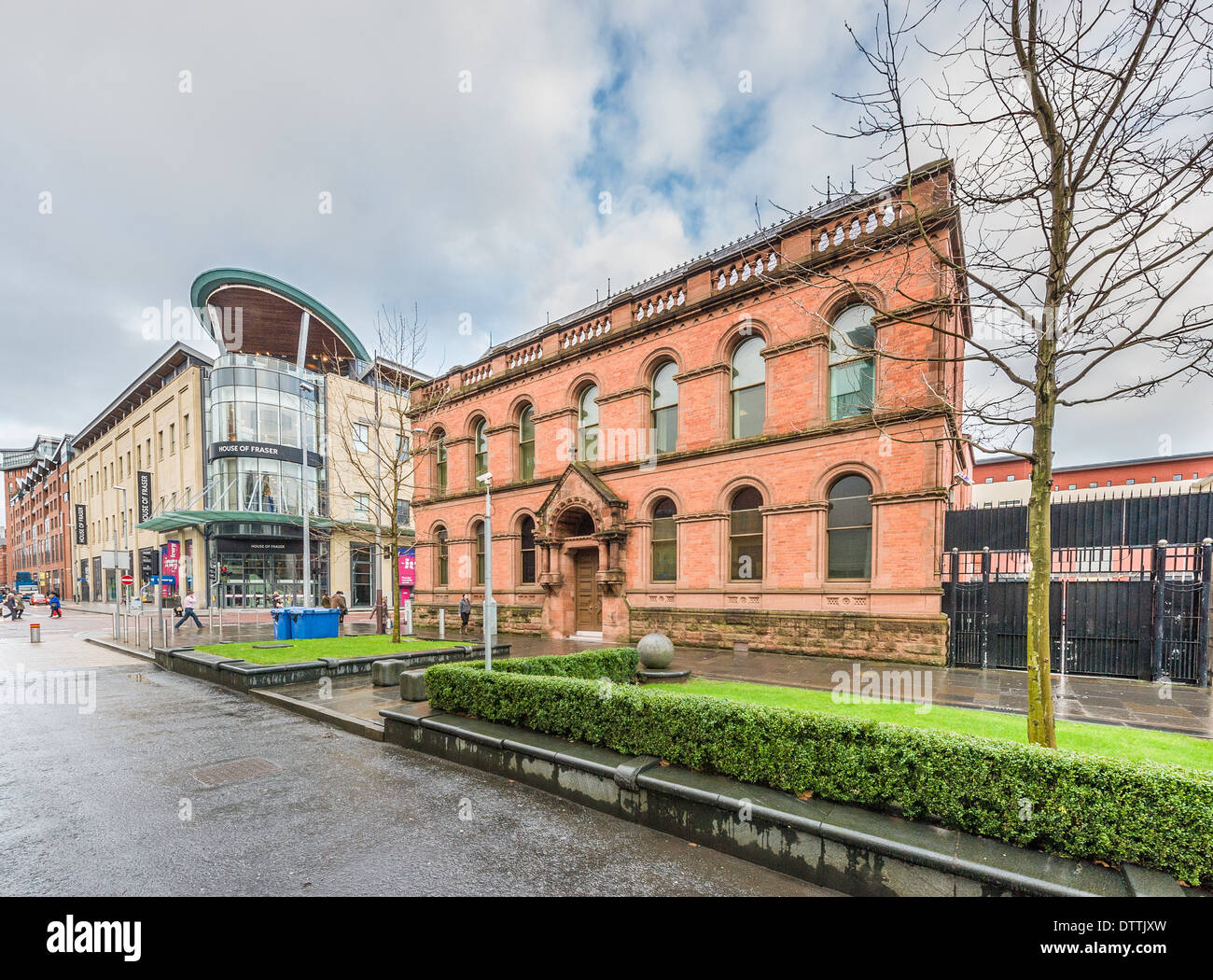 Altes Rathaus von Anthony Jackson 1869-71 entworfen. Belfast, Ulster, Nordirland. Stockfoto