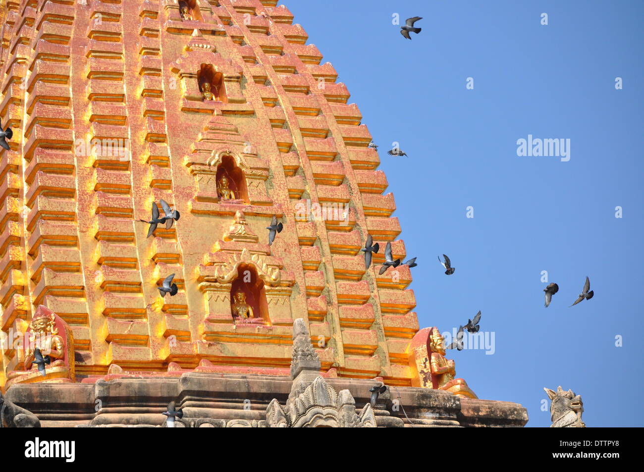 Ananda-Tempel in Bagan, Myanmar Stockfoto
