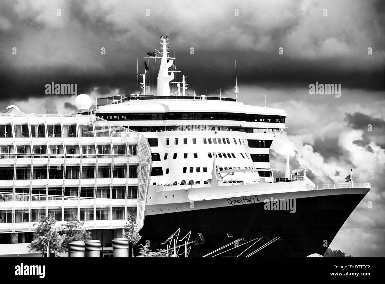 Queen Mary 2 Stockfoto