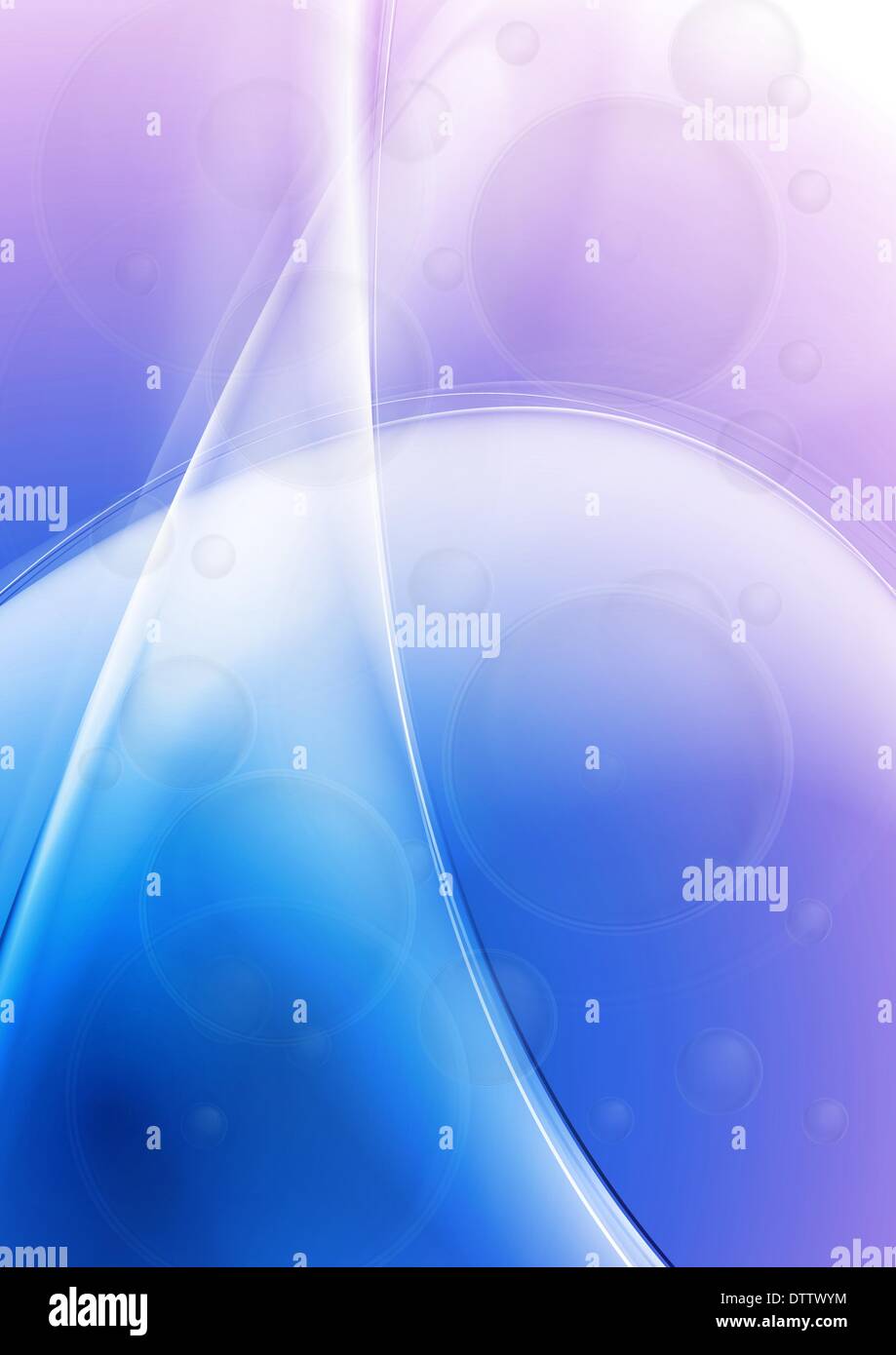 Abstrakt blau/violett wellig Hintergrund Stockfoto