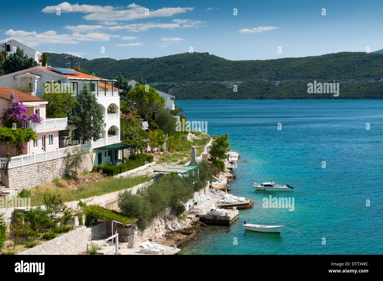 Die Küste von Kroatien Stockfoto