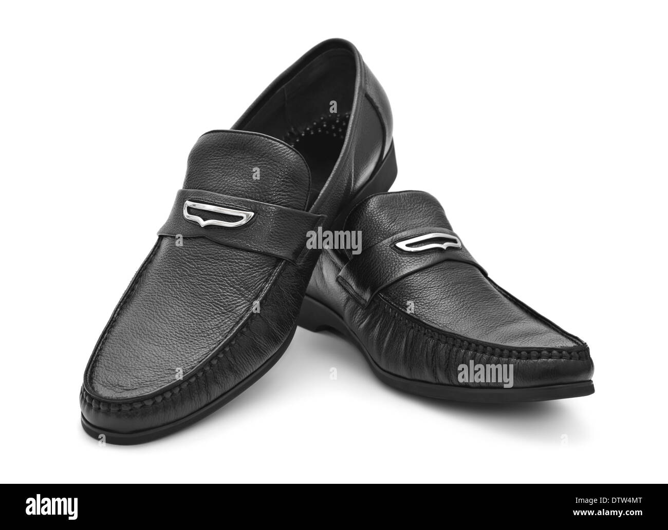 Schwarze Schuhe Stockfoto