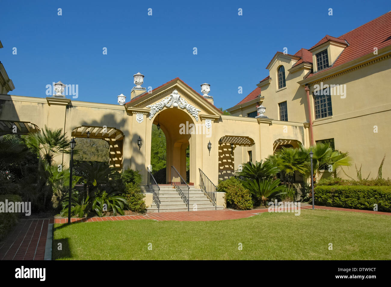 Das historische Zentrum von Thomas ist das kulturelle Herz von Gainesville, Florida. Stockfoto