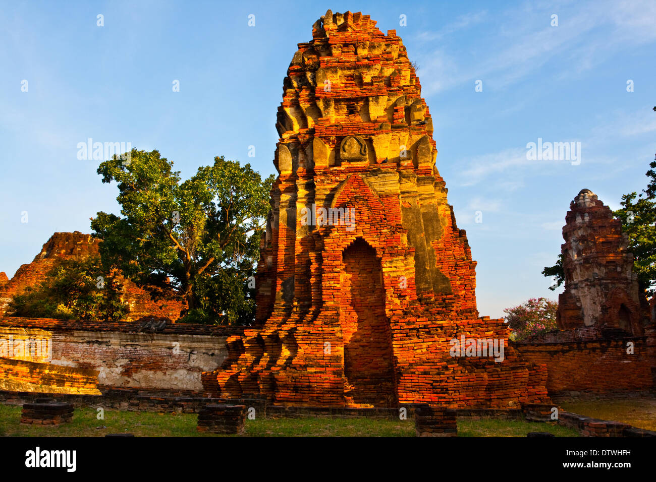 Ruinen von Ayutthaya Stockfoto