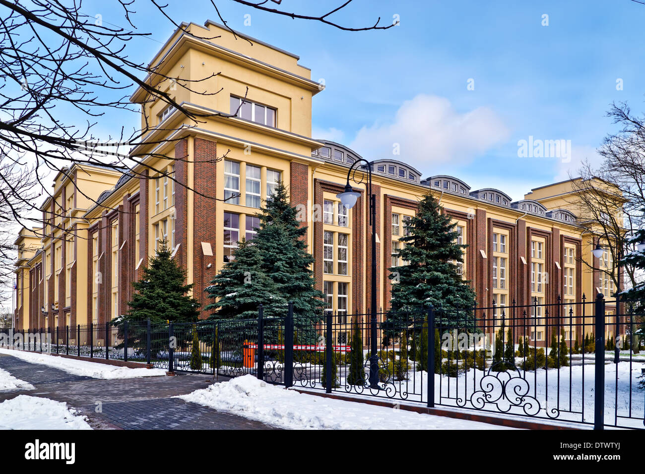 Neubau des Landgerichts Kaliningrad. Kaliningrad (bis 1946 Königsberg), Russland Stockfoto