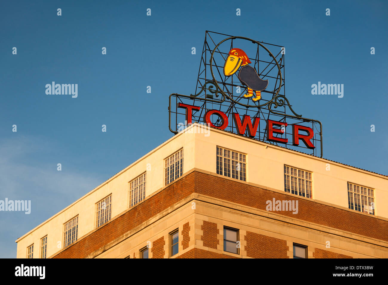 USA, Kansas, Topeka, Hochhaus Stockfoto
