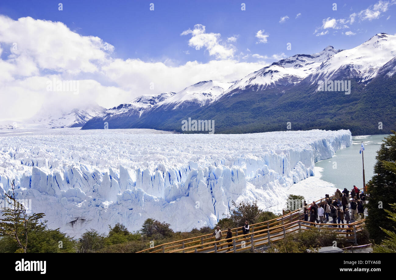 Perito Moreno-Gletscher, El Calafate, Argentinien Stockfoto