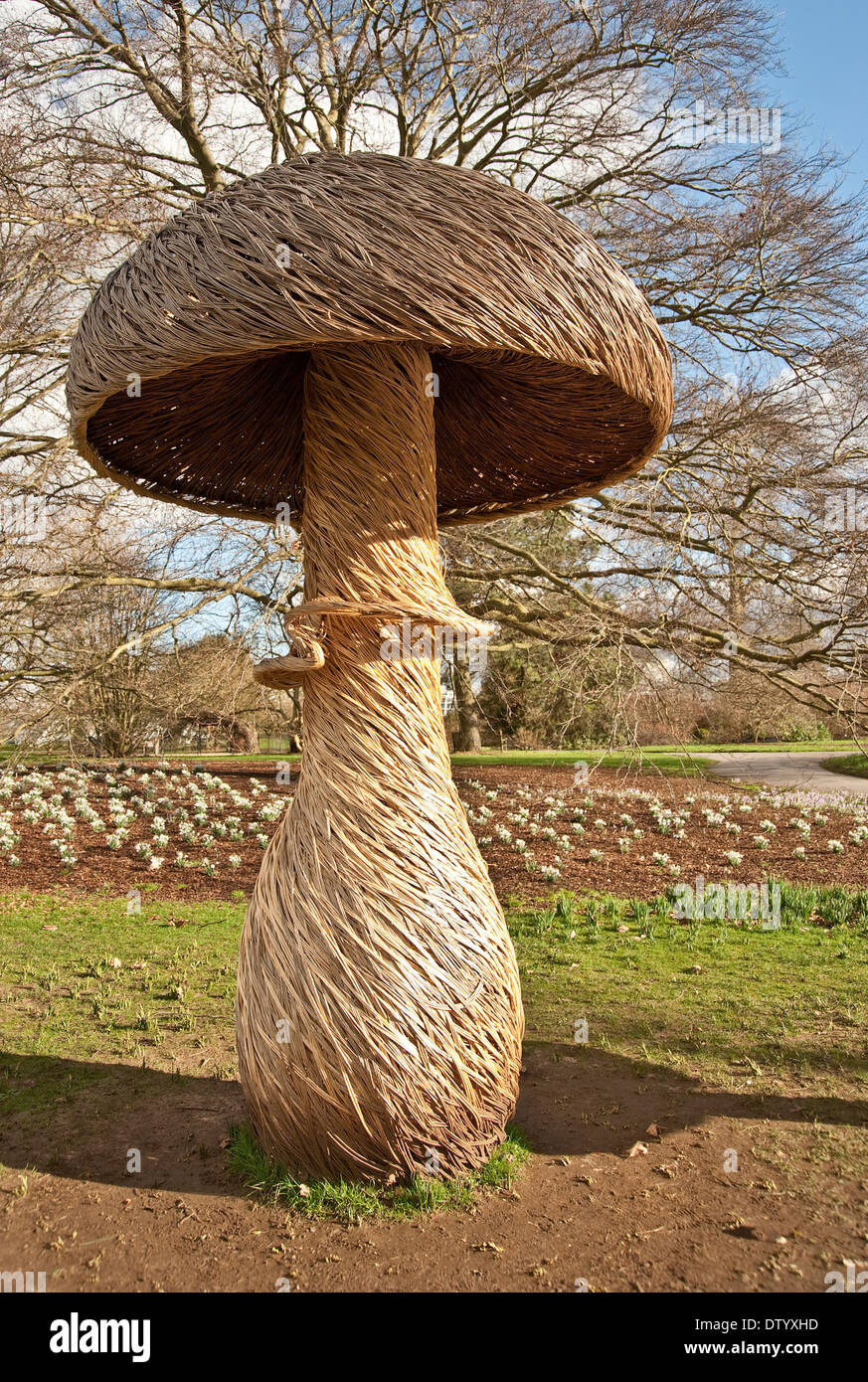 Tom Huber Pilze Skulpturen im Royal Botanic Gardens, Kew Stockfoto