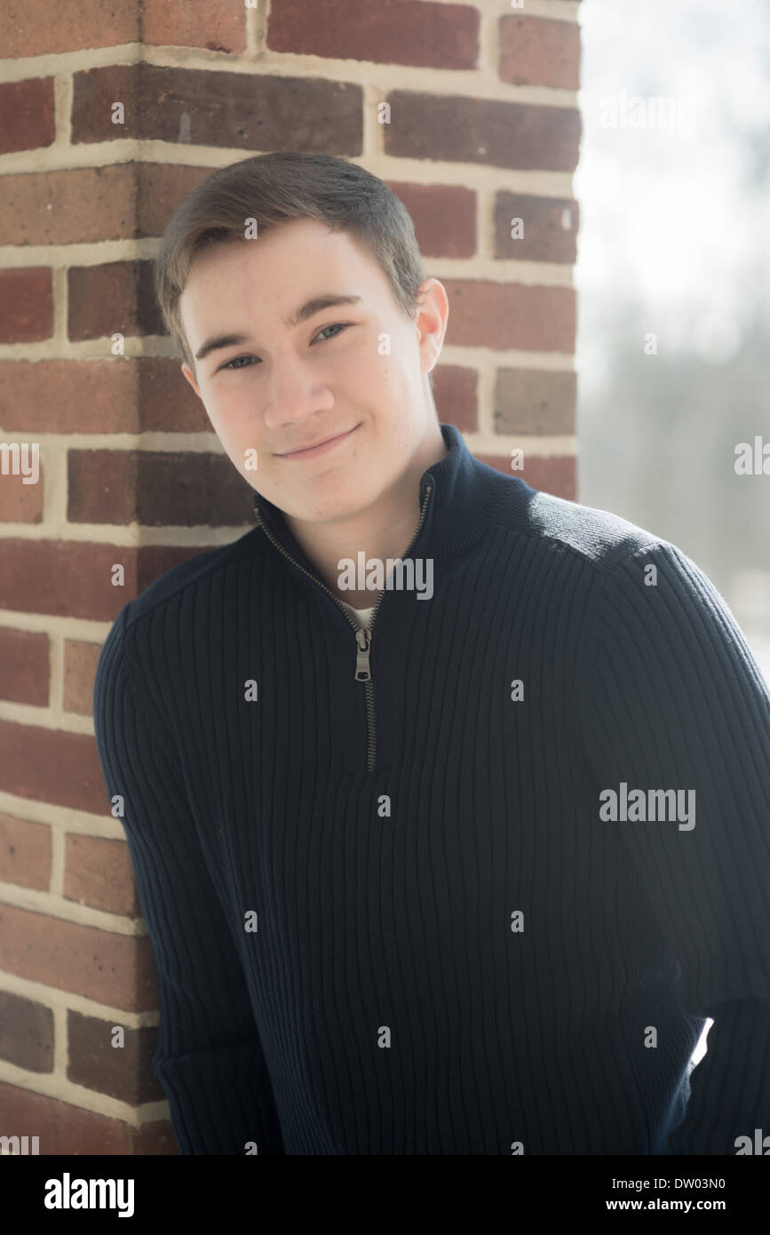 Teenager im freien Stockfoto