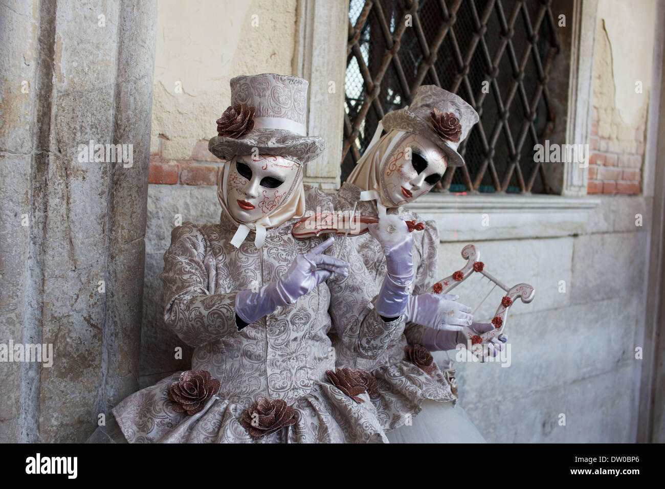 Karneval in Venedig 2014 Stockfoto