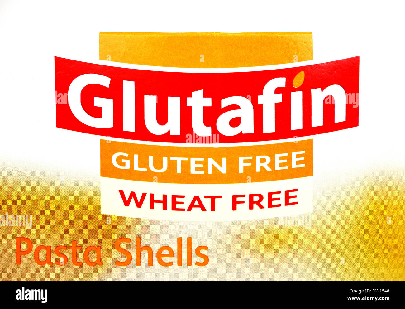 "Glutafin" Gluten freie Wheta Nudeln Stockfoto