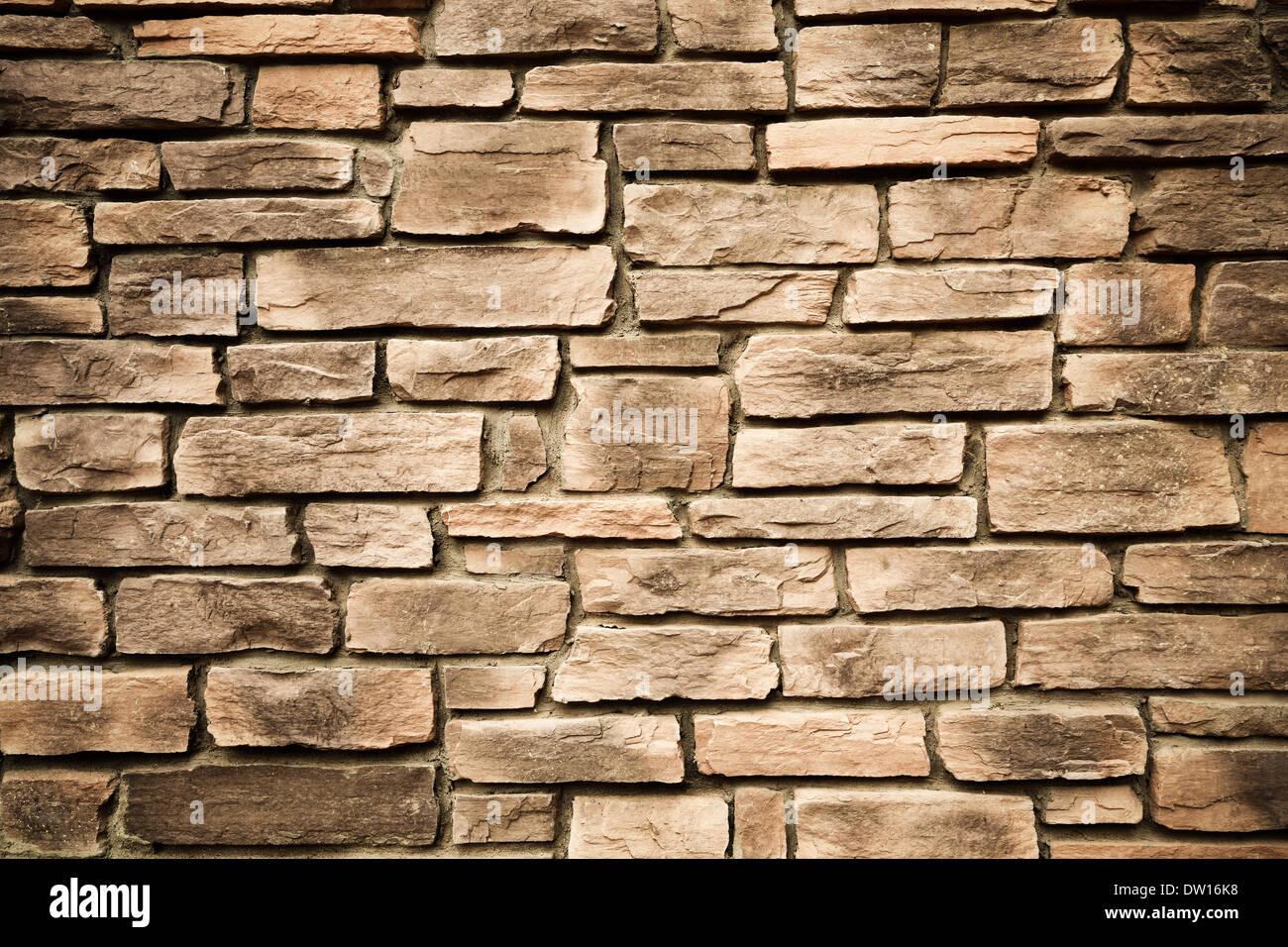 Steinmauer Hintergrund Stockfoto