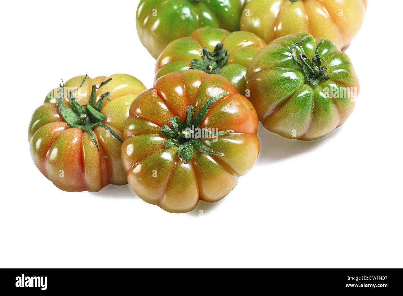 Tomaten-Gemüse-Hintergrund Stockfoto