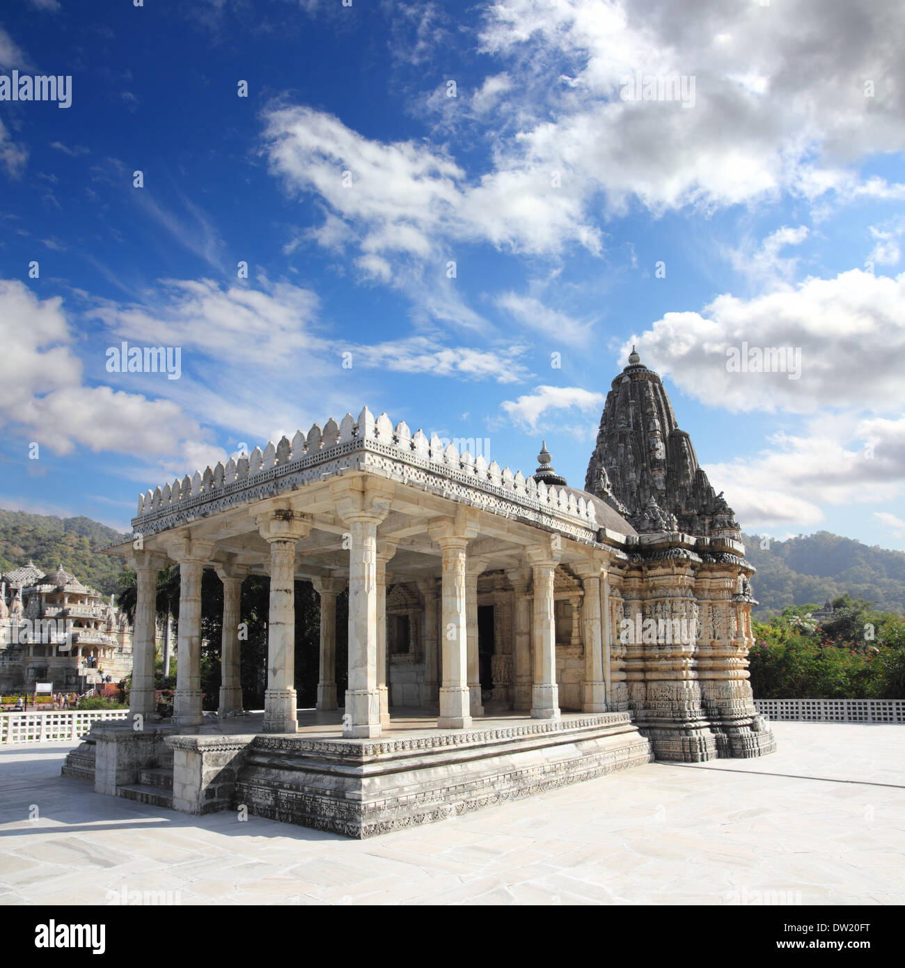 Ranakpur Hinduismus Tempel in Indien Stockfoto