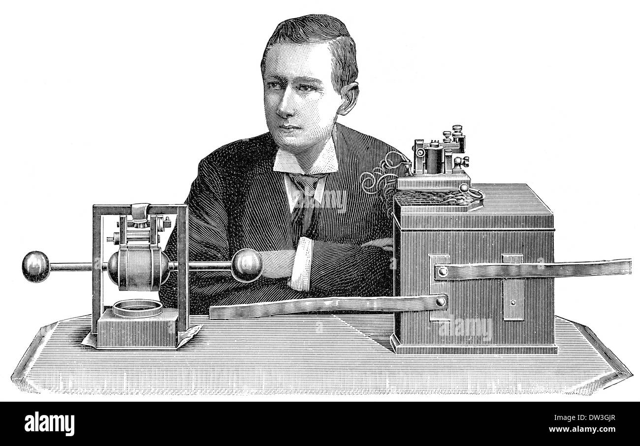 Guglielmo Marconi, 1. Marquis von Marconi, 1874-1937, italienischer Erfinder  und Elektroingenieur, Erfinder des Radios, Nobelpreis Stockfotografie -  Alamy