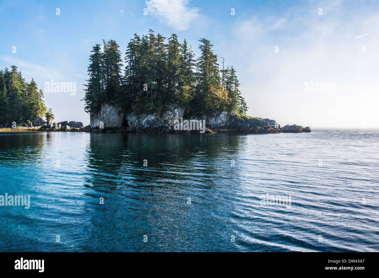 Die Inside Passage von Südost-Alaska, Tongass National Forest, Alaska, USA Stockfoto