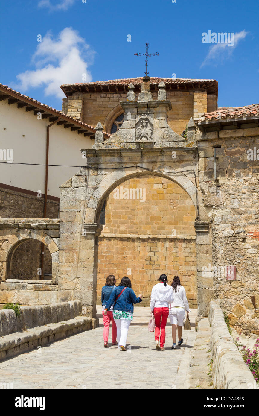 Aguilar de Campoo in Palencia Provinz im Norden Spaniens. Stockfoto