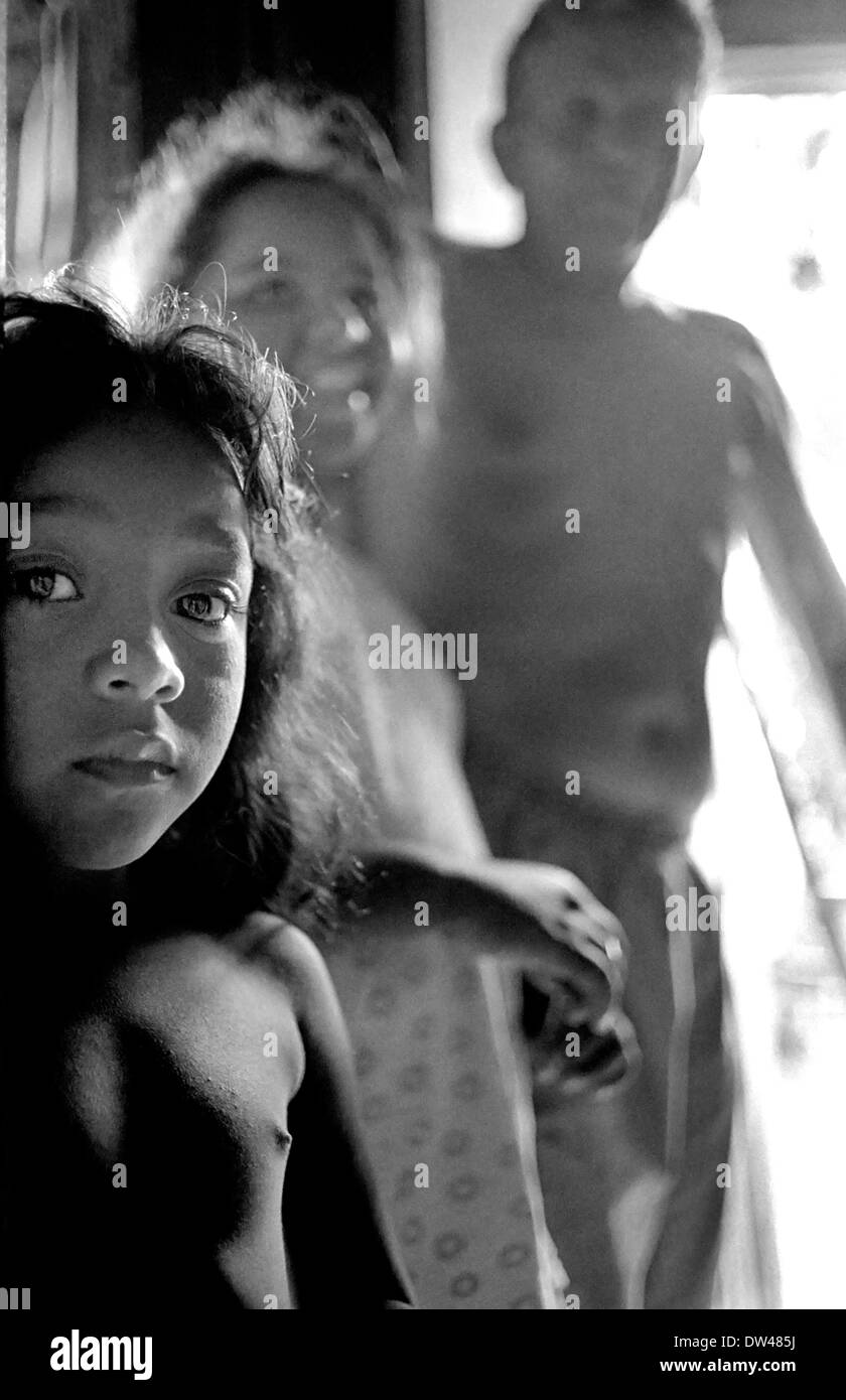 Morhan verteilt die Ländereien des ehemaligen Kolonie von Maracanaú zwischen älteren Patienten, die Familien, die zusammen leben lassen und Integrat Stockfoto