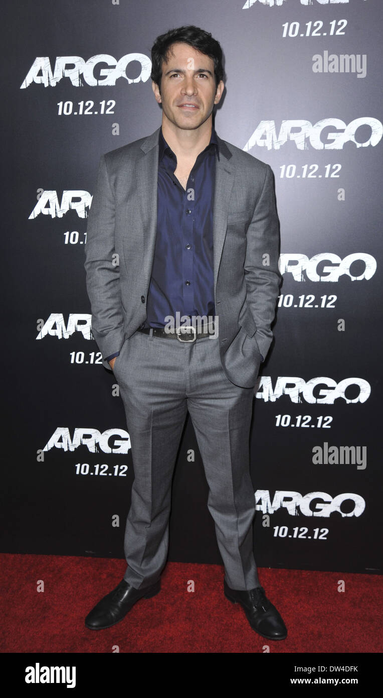 Chris Messina kommt an die "Argo" - Los Angeles Premiere an der AMPAS Samuel Goldwyn Theater Beverly Hills Los Angeles, Kalifornien - 04.10.12 Featuring: Chris Messina wo: CA, Vereinigte Staaten bei: 4. Oktober 2012 Stockfoto