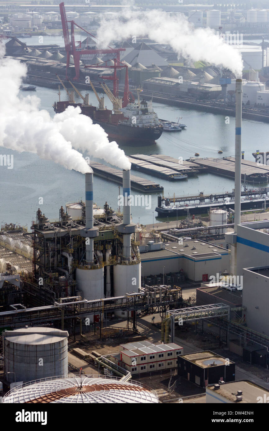 Industrielle Luftbild Stockfoto