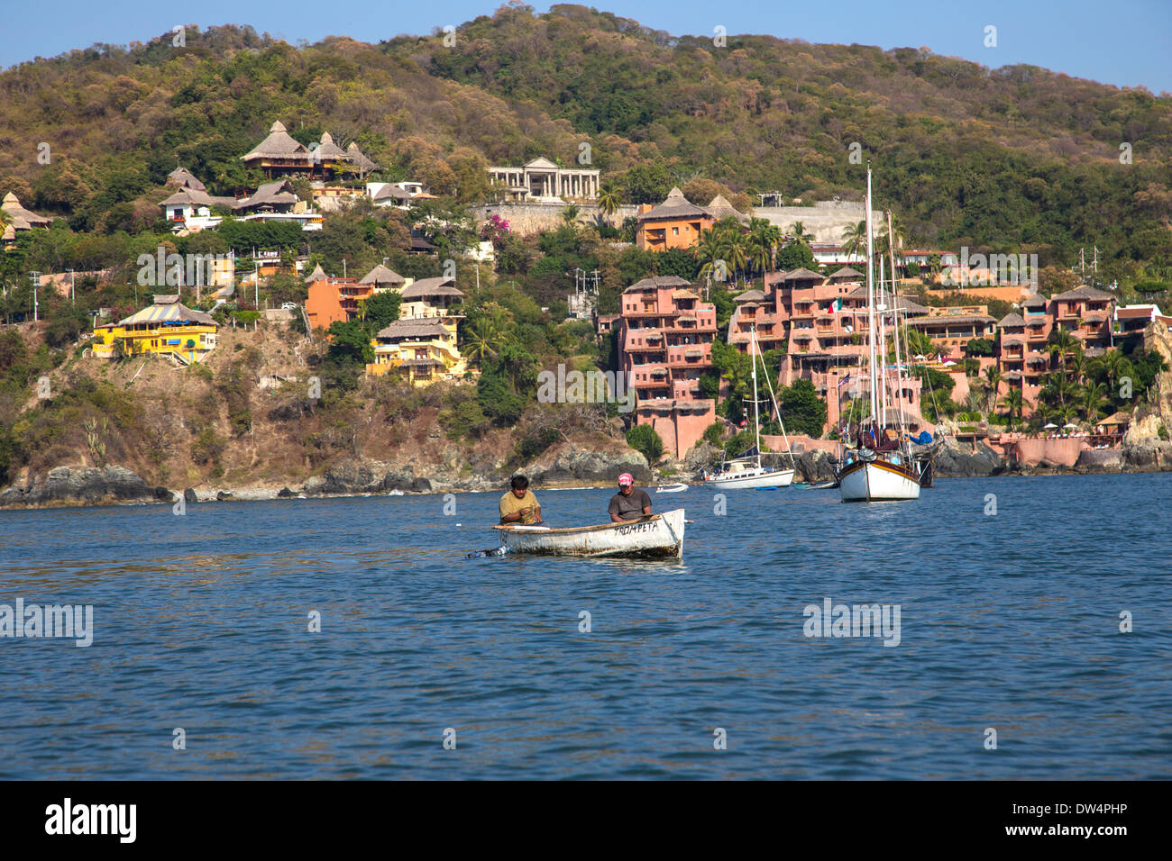 Zihuatanejo, Guerrero, Mexiko Stockfoto