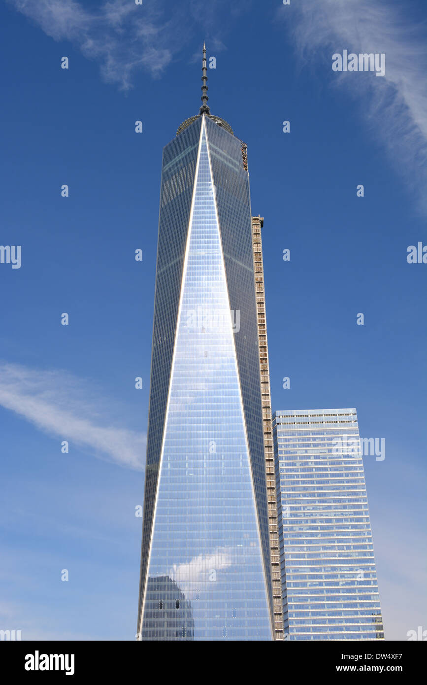 World Trade Center Tower One (ehemals Freedom Tower). Stockfoto