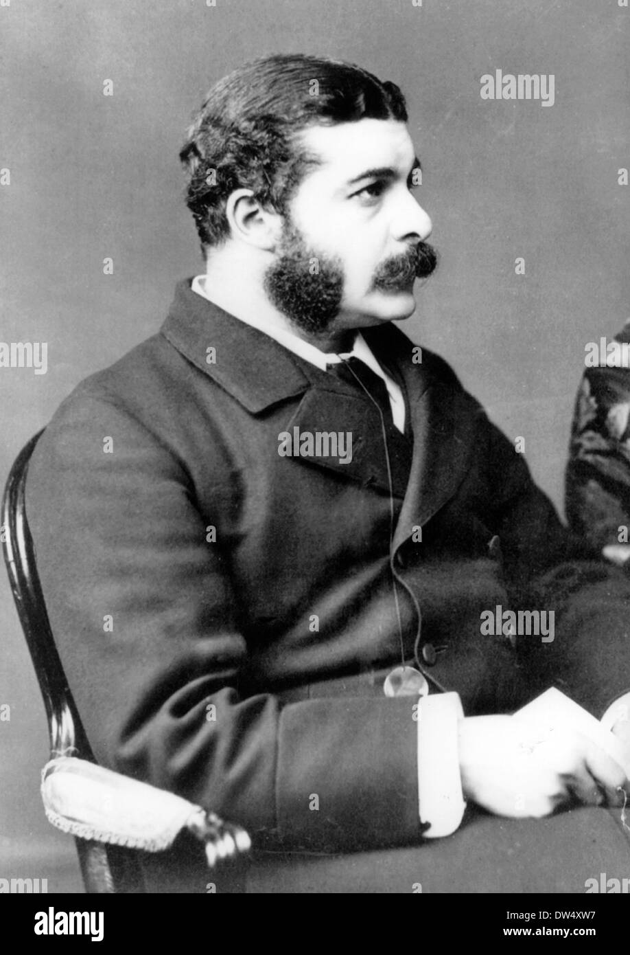 ARTHUR SULLIVAN (1842-1900) englischer Sprache Licht Opernkomponist Stockfoto