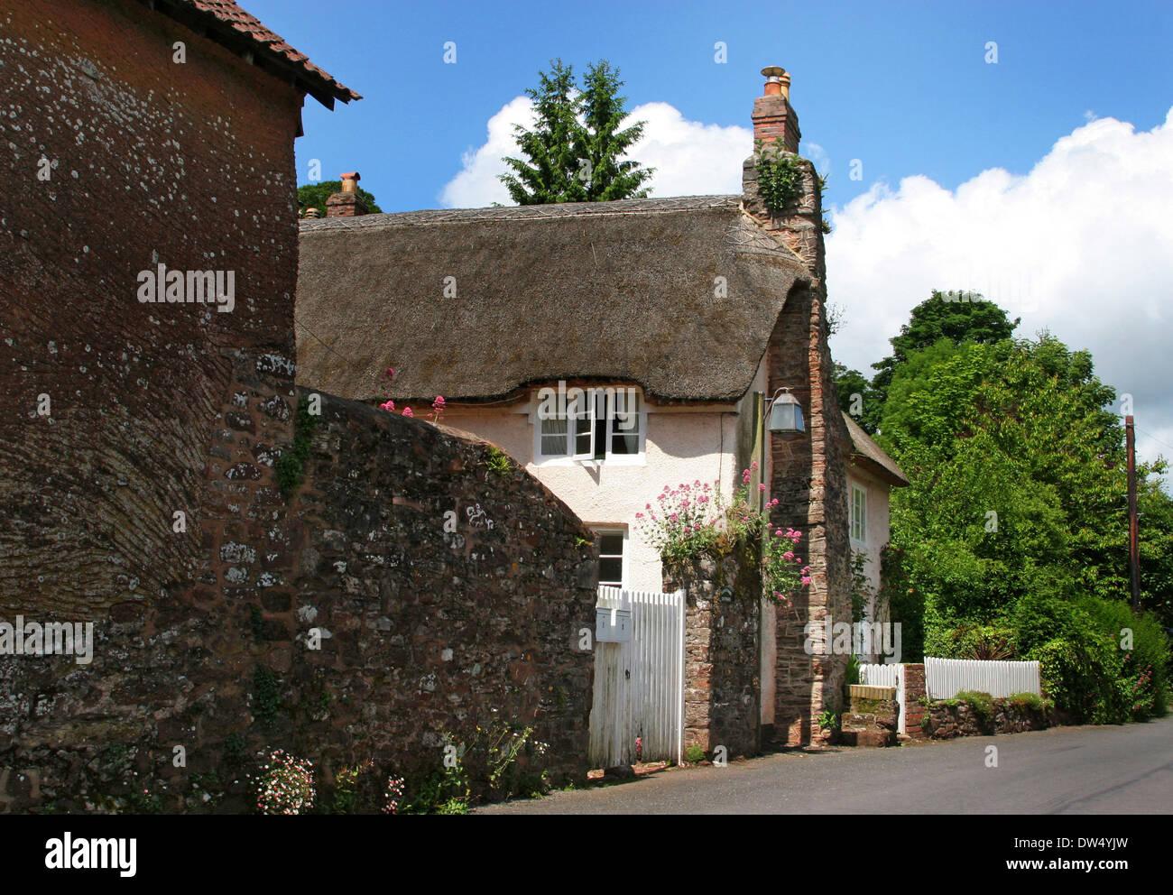 Cockington Village und Craft Center in der Nähe von Torquay, Devon, England. Stockfoto