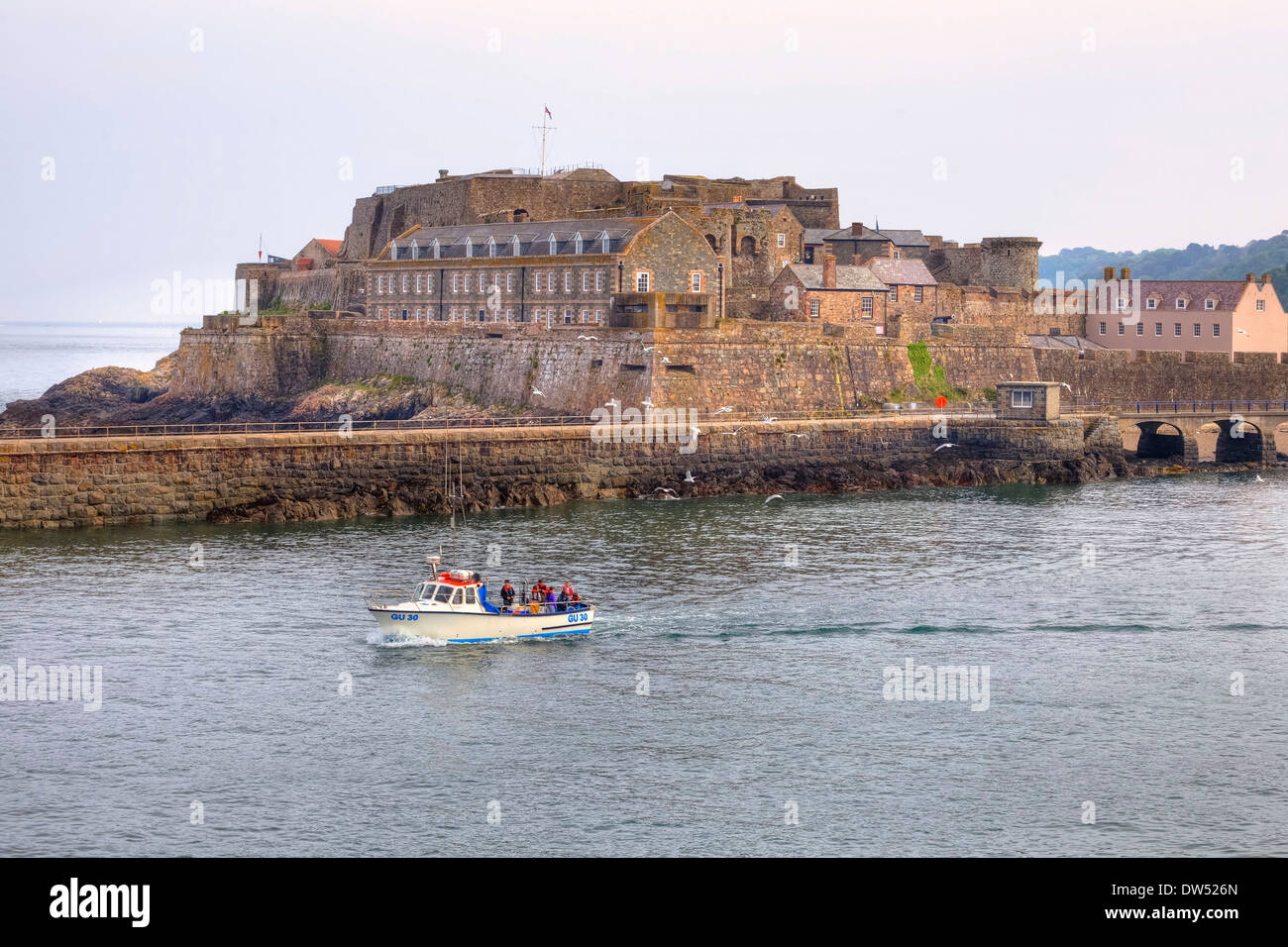 Castle Cornet St Peter Stockfoto