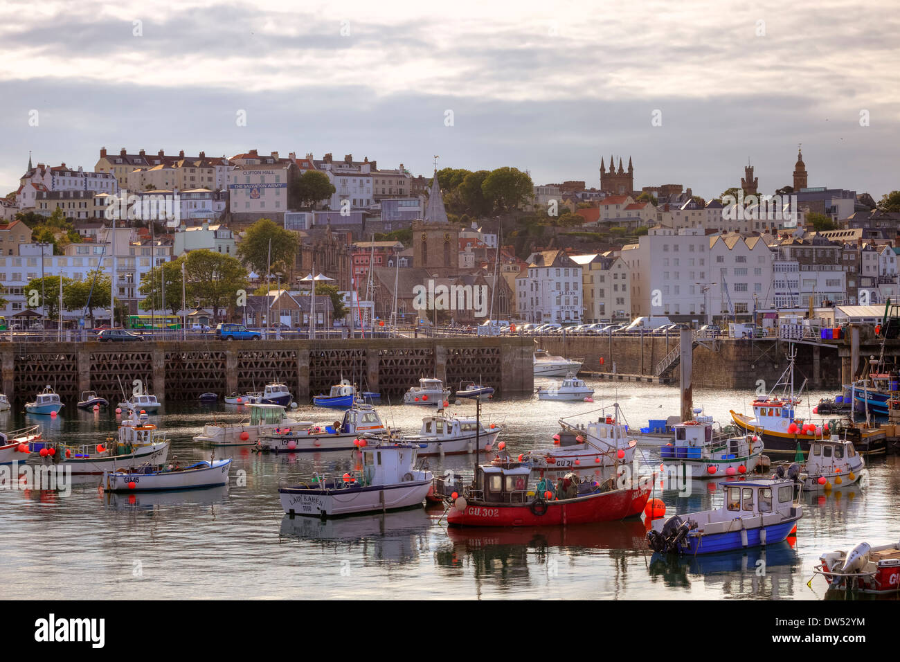 St Peter Port, Guernsey Stockfoto