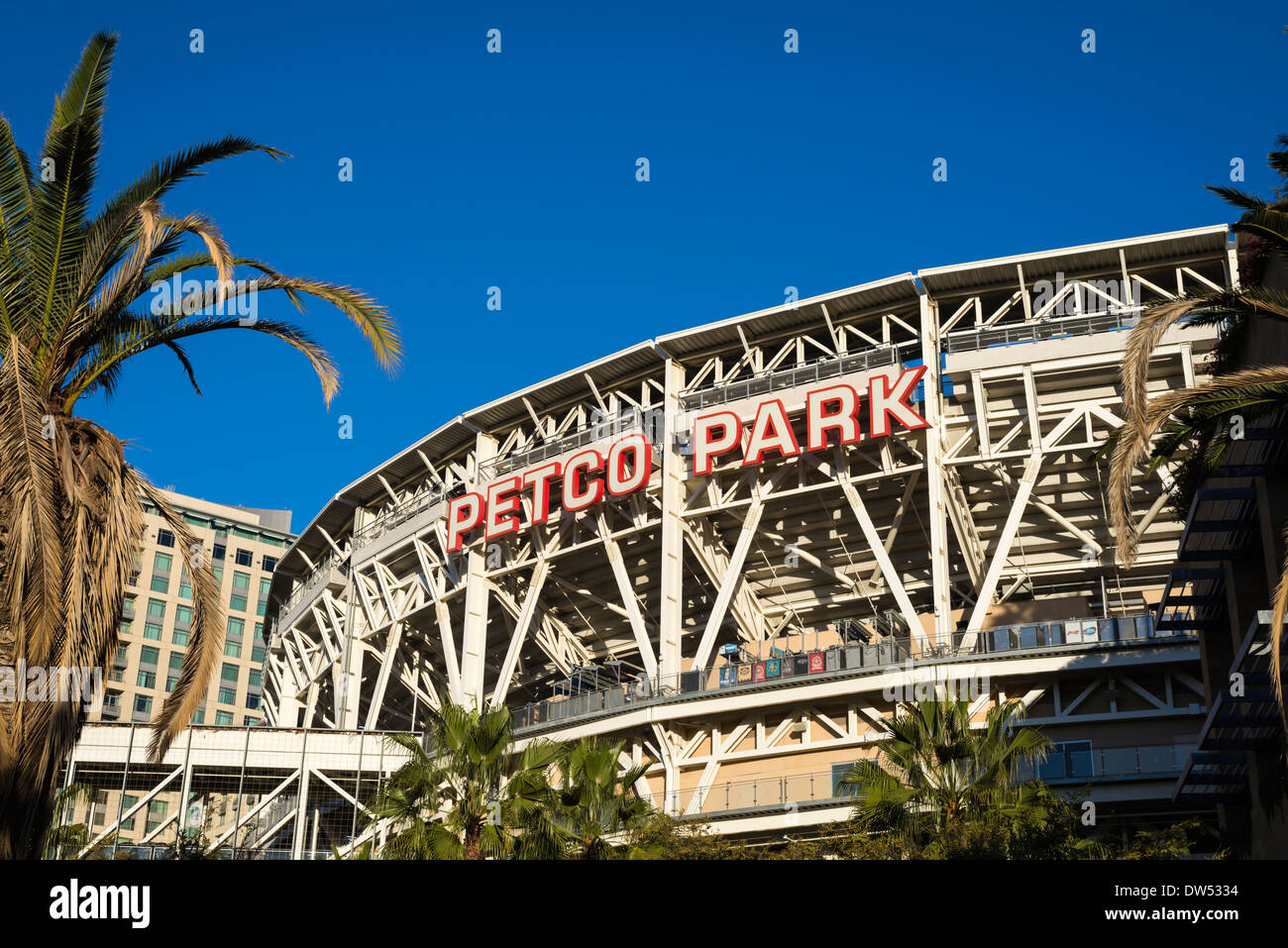 Petco Park Stadion. San Diego, California, Vereinigte Staaten von Amerika. Stockfoto